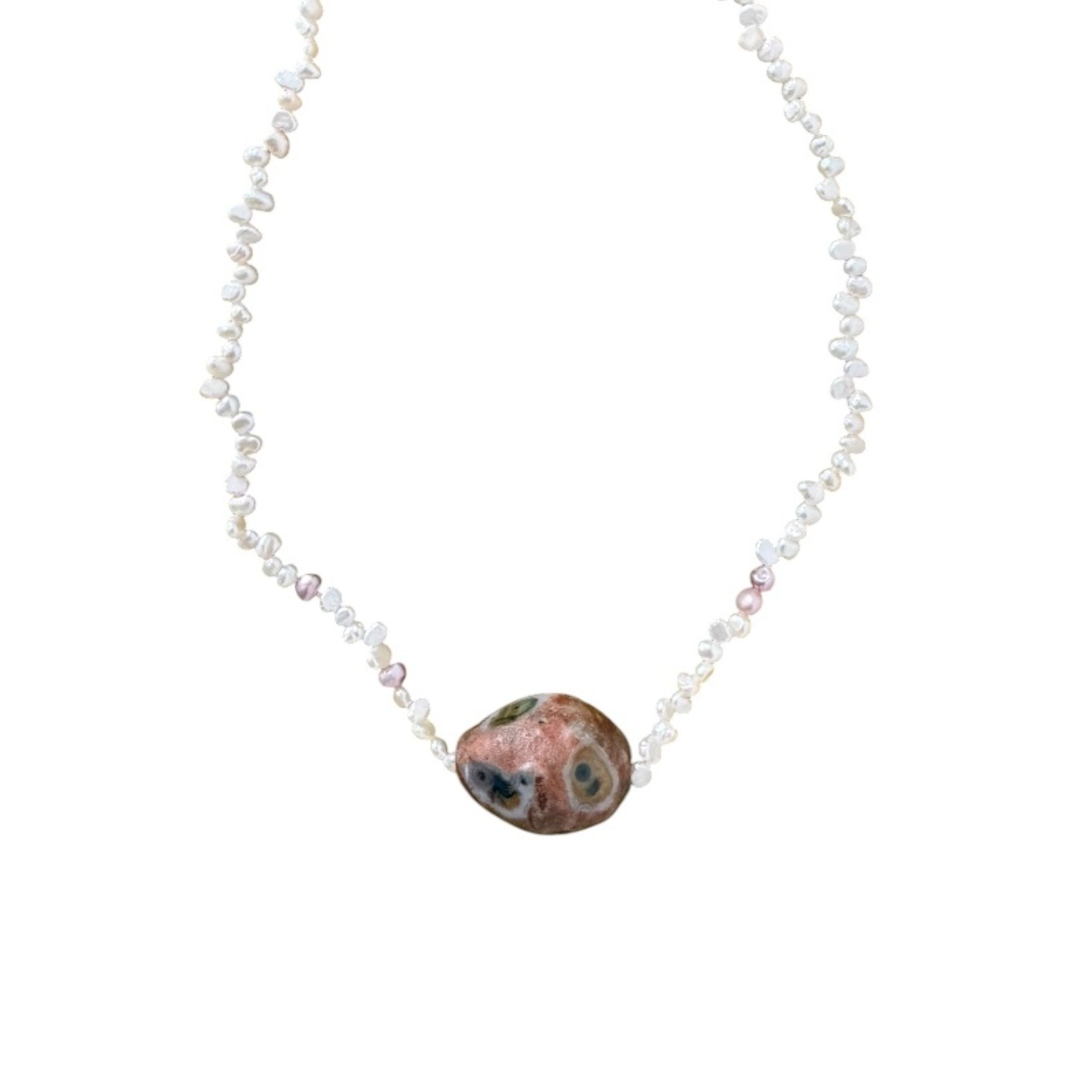 Agate Necklace one of a kind