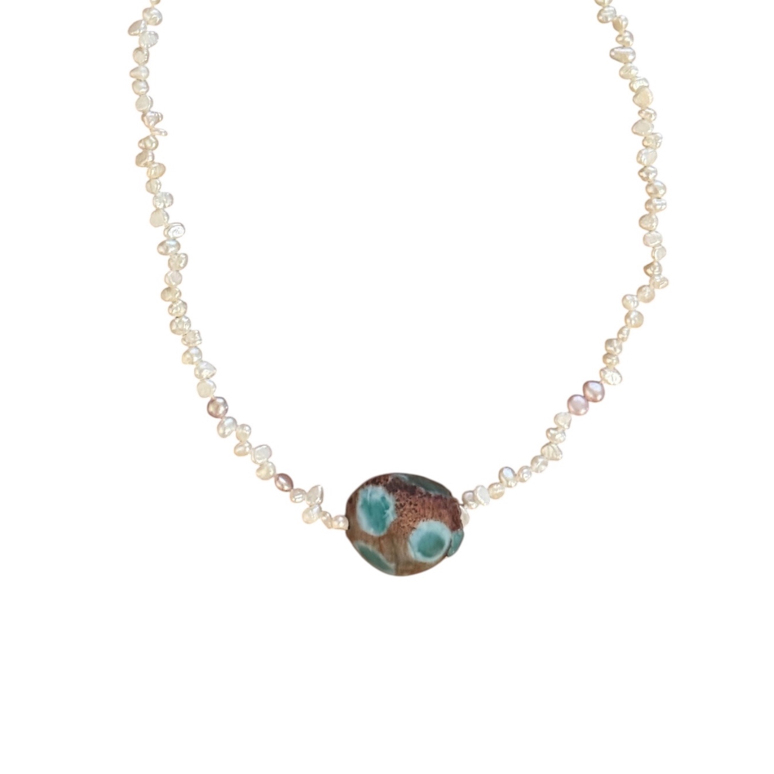 Agate Necklace one of a kind