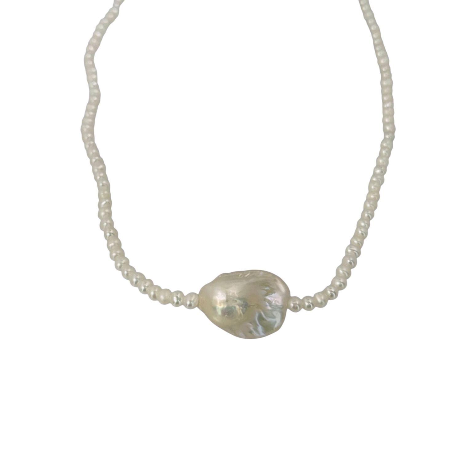 White Pearls Necklace
